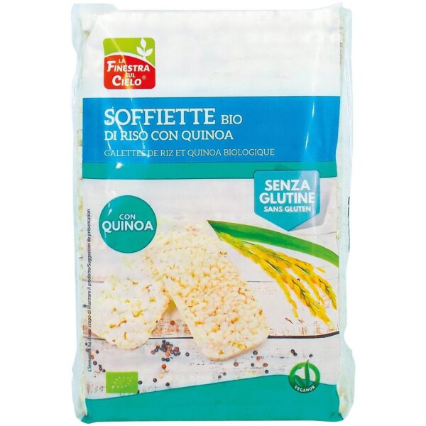Soffiette di riso con quinoa