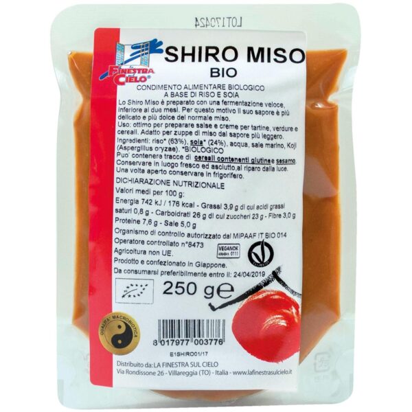 Shiro miso (miso bianco dolce)